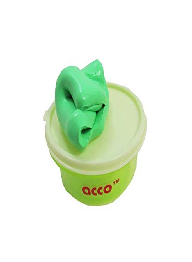 Acco Medium Hand Exercise Putty 100 gm - Green | Therapy Putty for kids - Image 1
